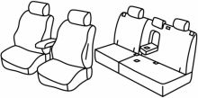 presvlake za sjedala za Chevrolet Orlando, 2011>2018 - 5 vrata