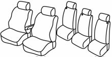 presvlake za sjedala za Chevrolet Takuma, 2000>2008