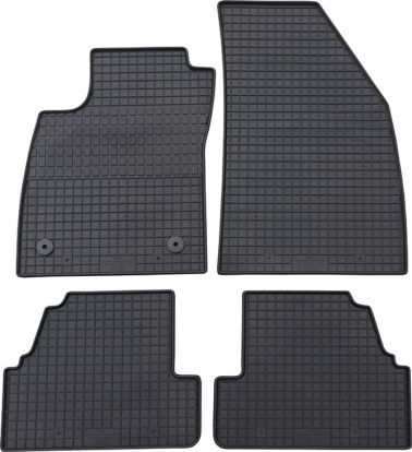 rubber mat compatible for Opel Mokka from 10/2012-2016 / Mokka X from 09/2016-2021 / Chevrolet Trax from 05/2013-2021