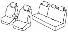 presvlake za sjedala za Citroën C4 / ë-C4, 2020> - 5 vrata