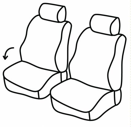 presvlake za sjedala odgovaraju za Citroen Berlingo 1, 1996>2002