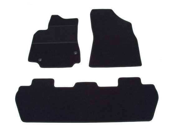 tekstilni tepih za unutrašnjost odgovara za Citroen Berlingo 2, 2008>2018, 2 reda