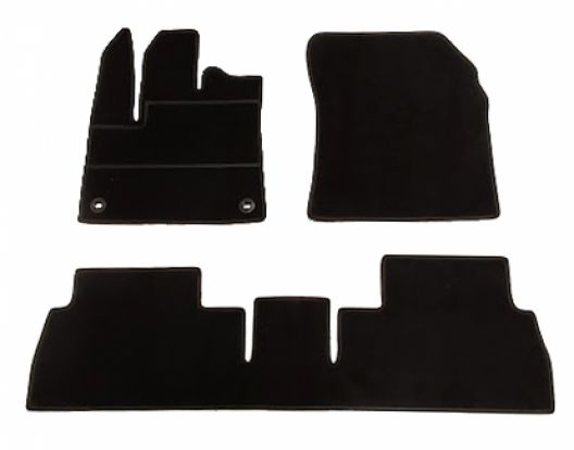 tekstilni tepih za unutrašnjost odgovara za Citroen Berlingo 3, 2018>, 2 reda