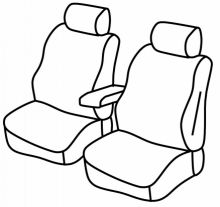presvlake za sjedala za Citroën Berlingo 3/ Opel Combo 5, 2018> - Delivery van