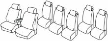 presvlake za sjedala za Citroën Berlingo 3/ Peugeot Rifter/ Toyota Proace, 2018>