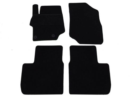 interior textile mats compatible for Citroen C-Elysee, 4doors, 2012>