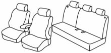 seat covers for Peugeot 301/ Citroën C-Elysee, 2012> - 5 door