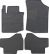 rubber mat compatible for Citroën C1 from 07/2005-06/2014 / Aygo from 07/2005-06/2014 / 107 from 07/2005-06/2014-1