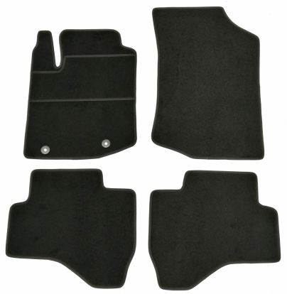 interior textile mats compatible for Citroen C1, 2014>2022