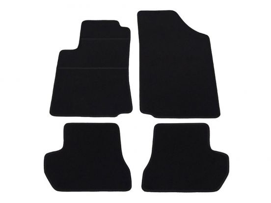 interior textile mats compatible for Citroen C2, 2003>2009