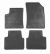 rubber mat compatible for Citroën C3 Aircross from 11/2017>2024-1