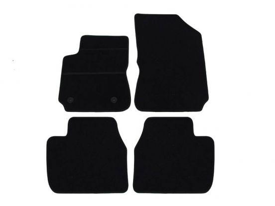 interior textile mats compatible for Citroen C4 Cactus, 2014>2018