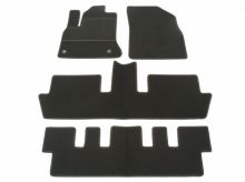 tekstilni tepih za unutrašnjost za Citroen C4 Picasso, 2006>2013, 3 reda