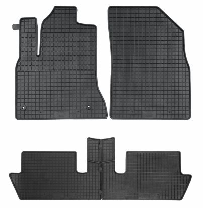 rubber mat compatible for Citroën C4 Picasso 5-seat from 10/2006-05/2013 / C4 Picasso 7- seat from 10/2006-08/2013 - UNTIL STOCK LASTS