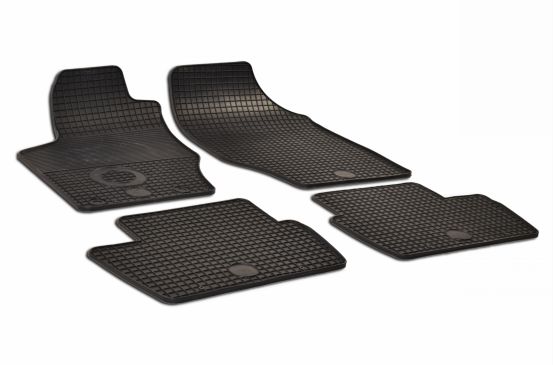 rubber mat compatible for Citroën C4, 2004>2010 / Peugeot 307, 2001>2009