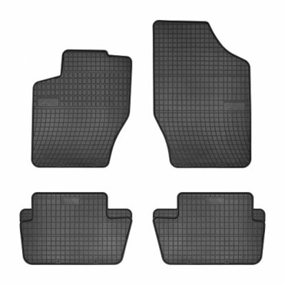 rubber mat compatible for Citroën C4, 2004>2018