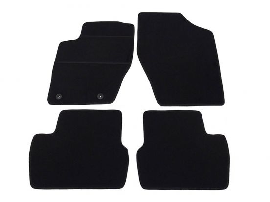 interior textile mats compatible for Citroen C4 / Coupe, 2004 >2011