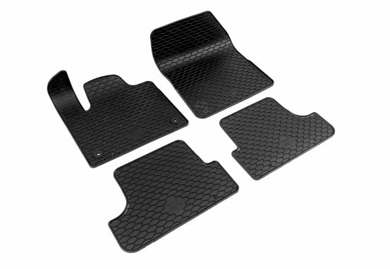 rubber mat compatible for Opel Grandland X Hybrid / Peugeot 3008 Hybrid / Citroën C5 Aircross Hybrid, 2020>2024