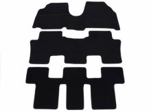 interior textile mats for Citroen C8, 3 rows, 2002>2010