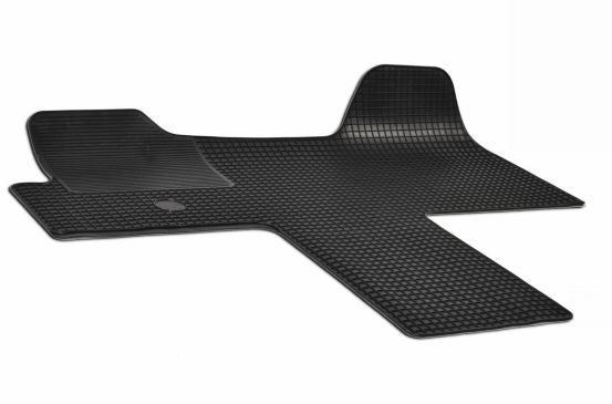 rubber mat compatible for Citroën Jumper, 2006>2014, 2014> / Peugeot Boxer, 2006> / Fiat Ducato, 2006>2020, 2021> / Opel Movano, 2021> / Toyota Proace Max, 2024> - 1st row
