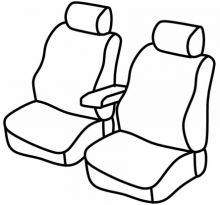 presvlake za sjedala za Citroën Jumper/ Peugeot Boxer/ Fiat Ducato, 2007>2014
