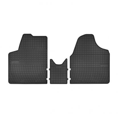 rubber mat compatible for Citroën Jumpy,2007>2016/ Fiat Scudo,2007>2016/ Peugeot Expert,2007>2016/ Toyota ProAce,13>16-1st row
