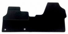 interior textile mats for Citroen Jumpy 3, 2017>, 1 row (in one piece)