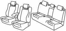 seat covers for Cupra Formentor / Leon, 2020> - 5 door