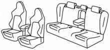 presvlake za sjedala za Cupra Formentor , 2021> - E-Hybrid - 5 vrata