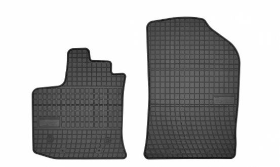 rubber mat compatible for Dacia Dokker Van, 2012>2021 - 1st row
