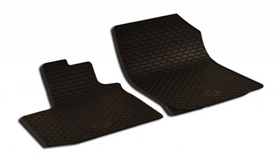 rubber mat compatible for Dacia Dokker Van, 2012>2018 - 1st row