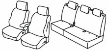 presvlake za sjedala za Dacia Jogger, 2022> - 5 vrata