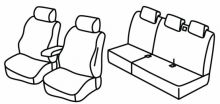 presvlake za sjedala za Dacia Lodgy, 2018>2022 - 5 vrata