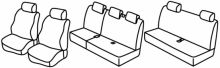 seat covers for Dacia Logan MCV, 2006>2013 - 4 door