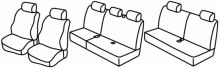 seat covers for Dacia Logan MCV, 2006>2013 - 4 door