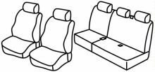 seat covers for Dacia Logan MCV, 2006>2013 - 5 door
