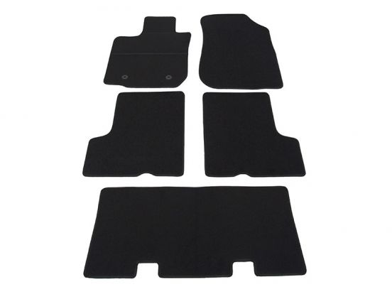 interior textile mats compatible for Dacia Logan MCV, 2004>2013, 3 rows