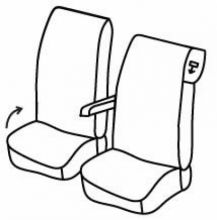 KAMION Daf XF, XG, XG+, 2021> - Driver Pneumatic + Passenger Cinema