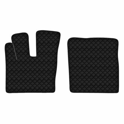 kožni tepisi za kamione compatible for DAF XF 106, automatic/manual, with/without Webasto, 2012>, 1+1