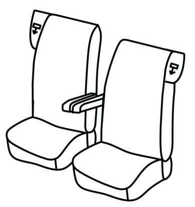 seat covers compatible for Daf XF 106, 2012> - 460