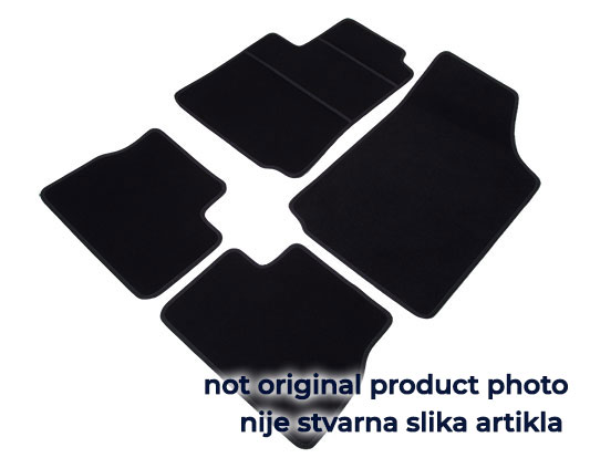tekstilni tepih za unutrašnjost odgovara za Opel Vivaro, 2001>2014, 3 reda (1. i 2. red 1+2)