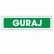 Info pločica 120*40 mm, Guraj-1