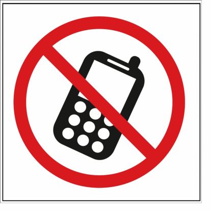 Naljepnica Model 10 zabranjenokorištenje mobitela