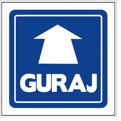 Naljepnica Model 23 guraj11,5x11,5 cm