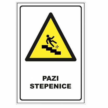 Tabla A4 Pazi stepenice