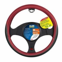 Steering wheel cover Club - red 37/39cm
