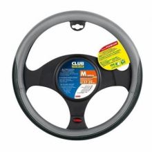 Steering wheel cover Club - grey 35/37cm