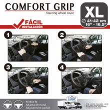 NAVLAKA VOLANA CRNA ”COMFORT GRIP” XL 40.5-42.5 CM