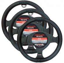Steering wheel cover Maranello - black 37/43cm