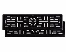 NOSAČ REGISTARSKIH TABLICA - PVC CRNI